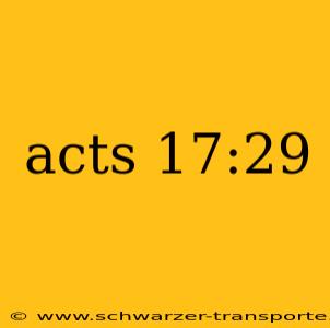acts 17:29