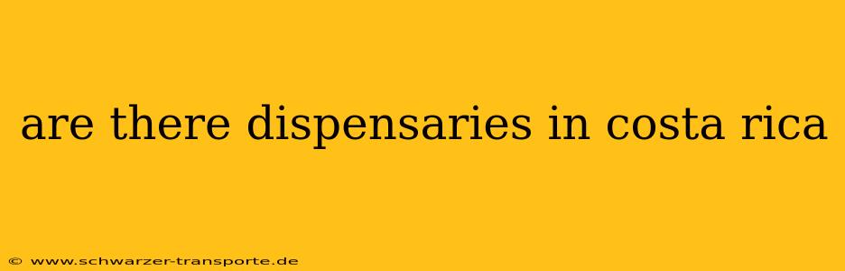 are there dispensaries in costa rica