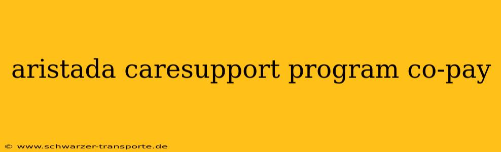 aristada caresupport program co-pay
