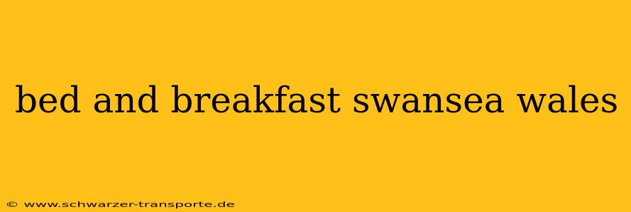 bed and breakfast swansea wales
