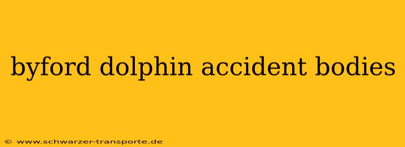 byford dolphin accident bodies