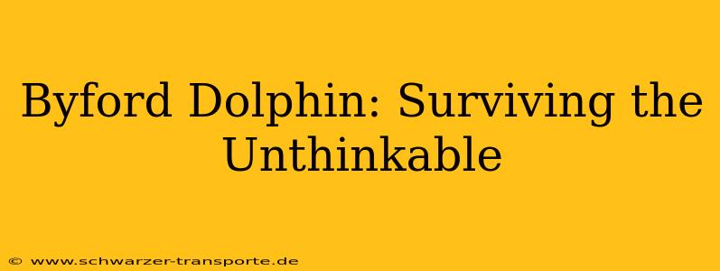 Byford Dolphin: Surviving the Unthinkable