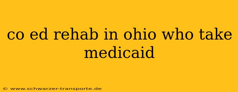 co ed rehab in ohio who take medicaid