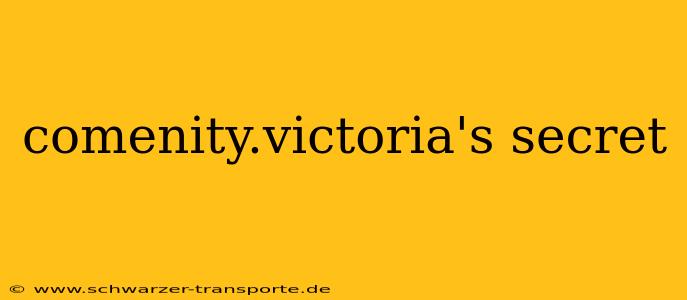 comenity.victoria's secret