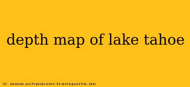 depth map of lake tahoe