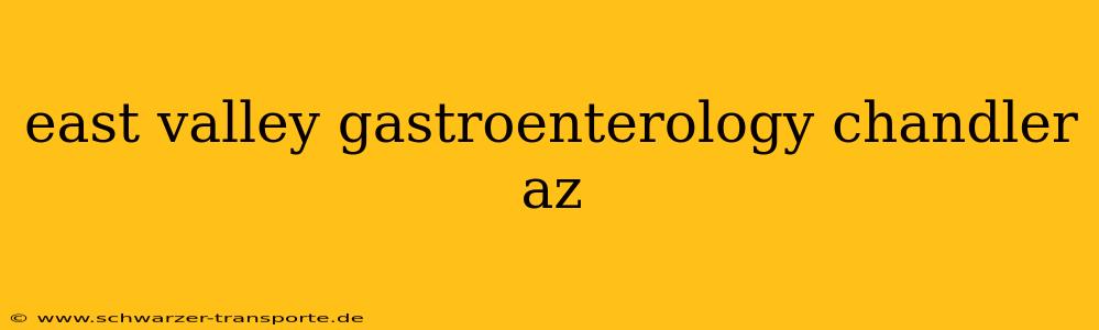 east valley gastroenterology chandler az