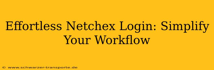 Effortless Netchex Login: Simplify Your Workflow