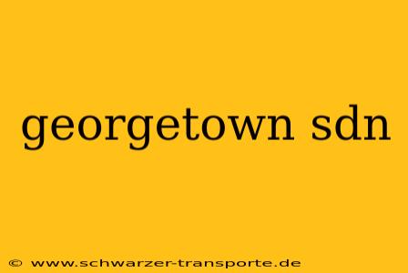 georgetown sdn