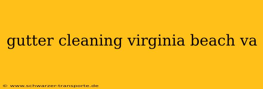 gutter cleaning virginia beach va
