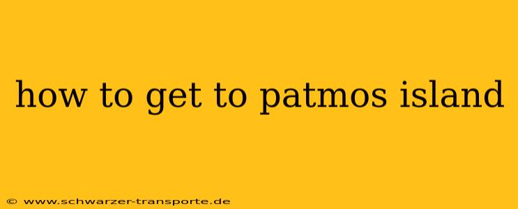 how to get to patmos island