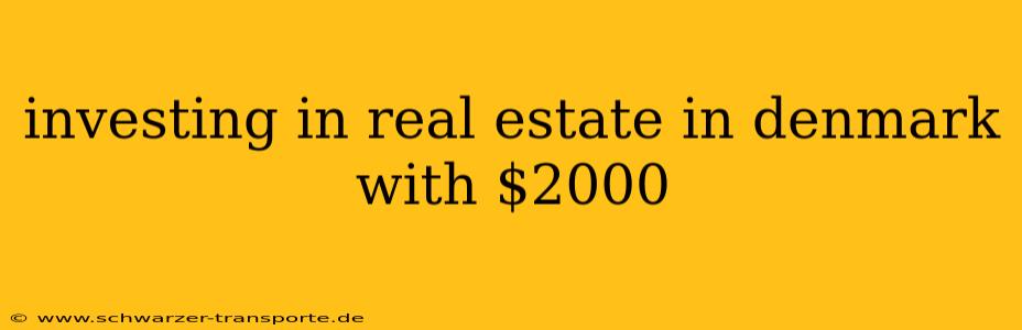 investing in real estate in denmark with $2000