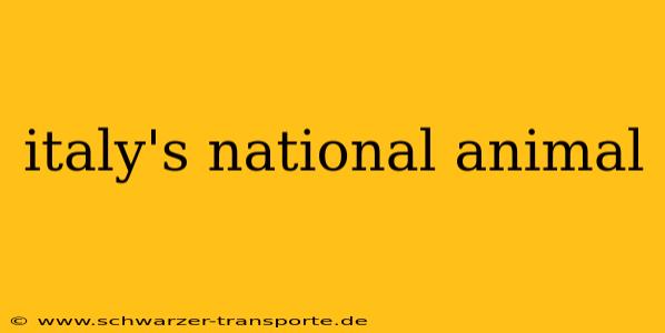 italy's national animal
