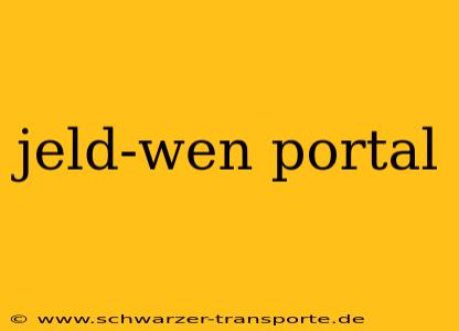 jeld-wen portal