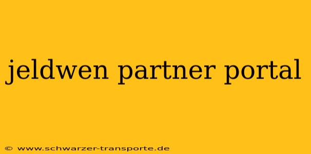 jeldwen partner portal