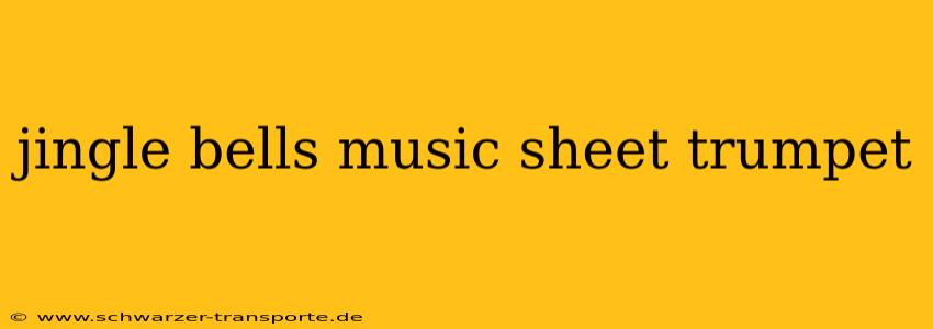 jingle bells music sheet trumpet