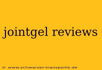 jointgel reviews