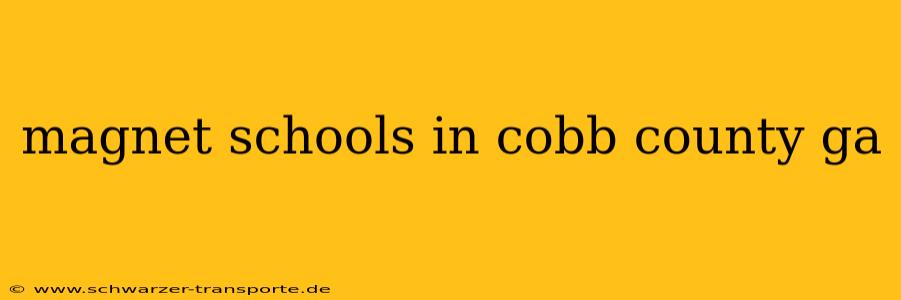 magnet schools in cobb county ga