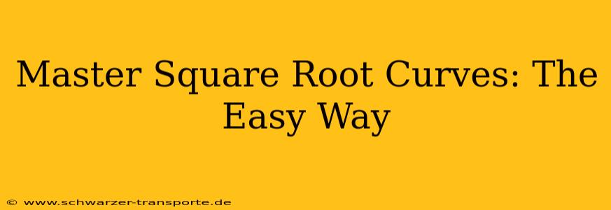 Master Square Root Curves: The Easy Way