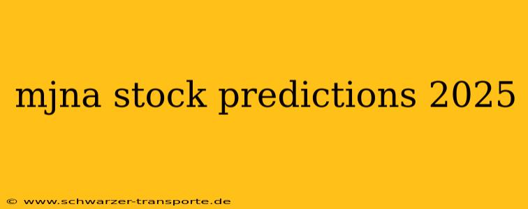 mjna stock predictions 2025