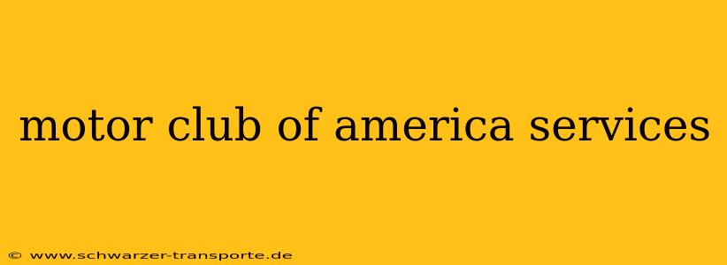 motor club of america services