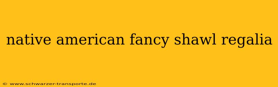 native american fancy shawl regalia