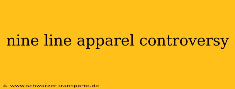 nine line apparel controversy