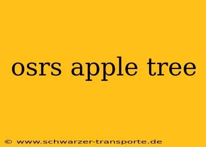osrs apple tree