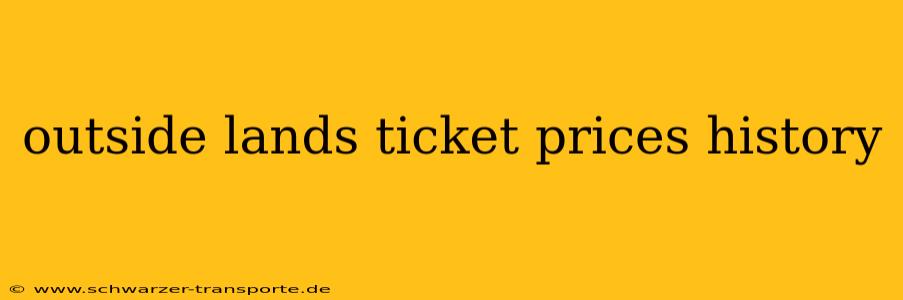 outside lands ticket prices history