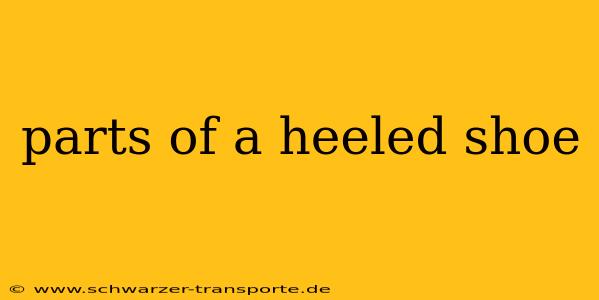 parts of a heeled shoe