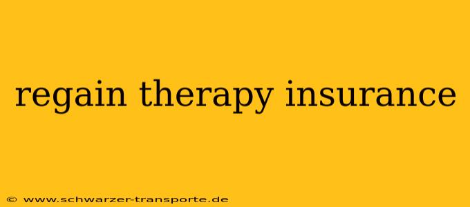regain therapy insurance