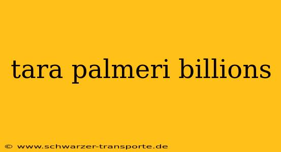 tara palmeri billions