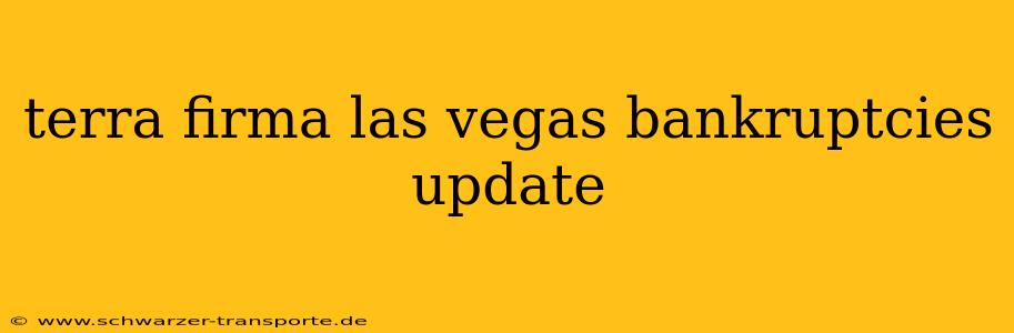 terra firma las vegas bankruptcies update