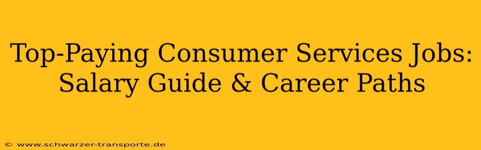 Top-Paying Consumer Services Jobs:  Salary Guide & Career Paths