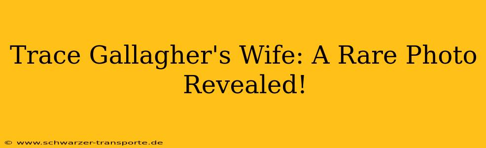 Trace Gallagher's Wife: A Rare Photo Revealed!