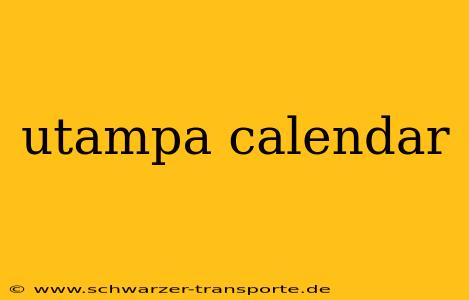 utampa calendar