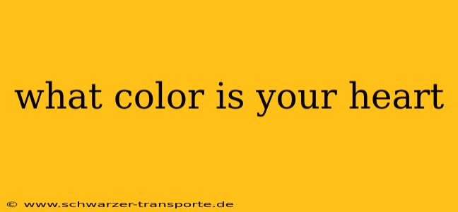 what color is your heart