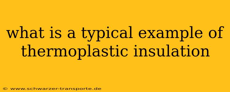 what is a typical example of thermoplastic insulation