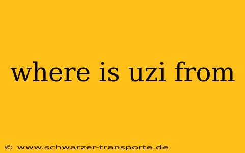 where is uzi from