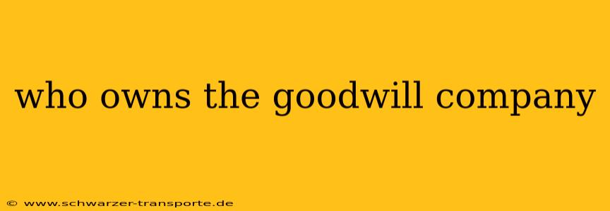 who owns the goodwill company
