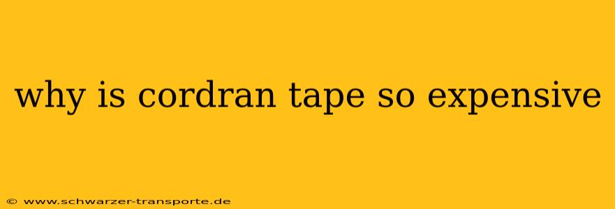 why is cordran tape so expensive
