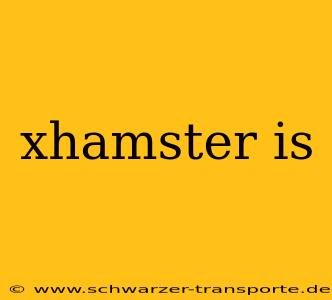 xhamster is
