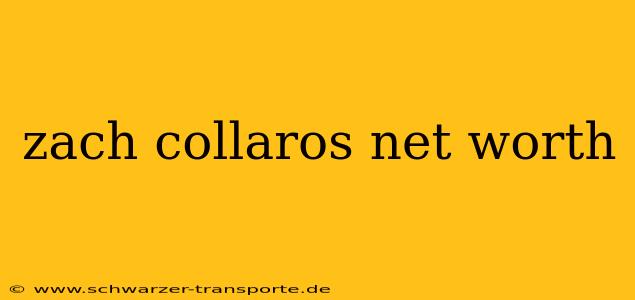 zach collaros net worth